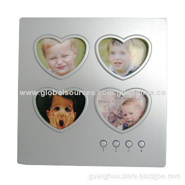 Shenzhen latest digital novelty photo/picture frame, wholesale, AAA x 3 pieces batteries